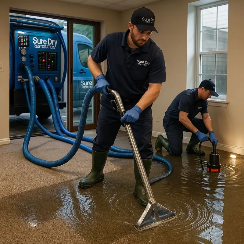 Water Extraction and Removal process in Golden Triangle, NJ
